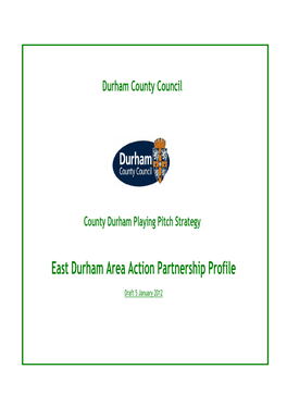 East Durham Area Action Partnership Profile