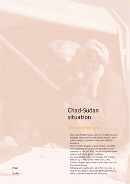 Chad-Sudan Situation