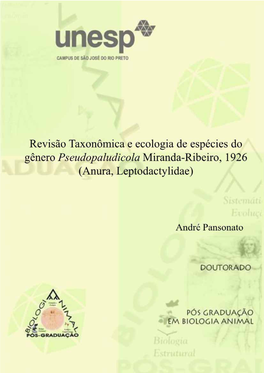 (Anura, Leptodactylidae) São José Do Rio Preto 2014