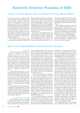 Scientific Strategy Planning at ESO © ESO – March 2005 5