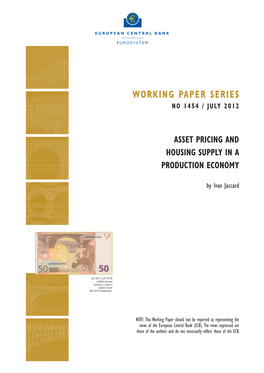 Asset Pricing and Housing Supply in a Production Economy