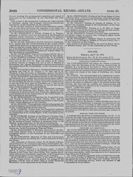 Congressional Record-Senate. April 20