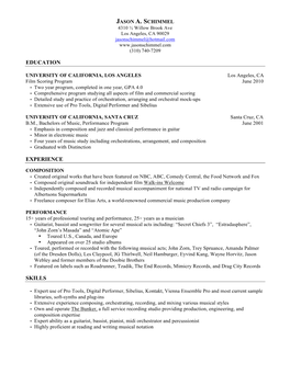 Jason Resume 2014