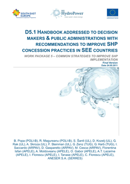 Analysis of Concession Practices for Developing