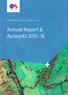 Ordnance Survey Trading Annual Report and Accounts 2015 to 2016