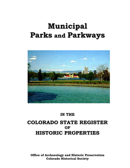 Municipal Parks Parkways