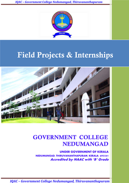 Field Projects & Internships