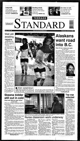 Alaskans Want Road Into B.C