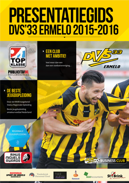 DVS'33 Ermelo 2015-2016