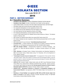 Kolkata Section