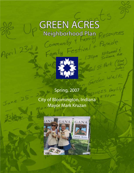 GREEN ACRES Neighborhood Plan