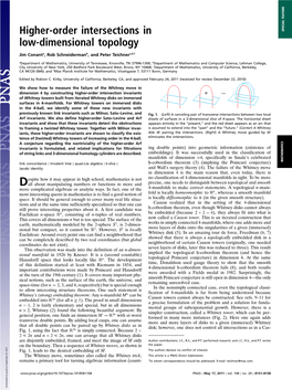 Higher-Order Intersections in Low-Dimensional Topology