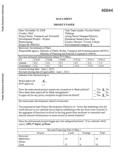 World Bank Document