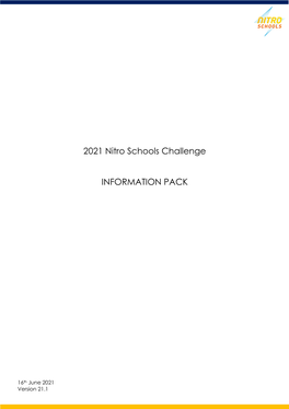AA Schools Nitro Information Pack