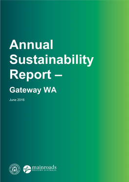 Sustainability Report