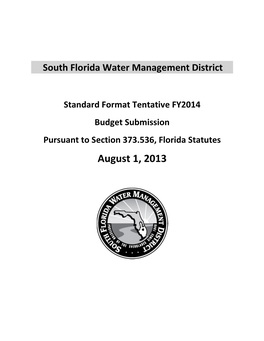 SFWMD FY2014 Tentative Budget Submission