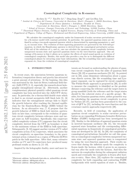 Cosmological Complexity in K-Essence