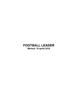 Calcio, Football Leader: Premiato Ranieri E
