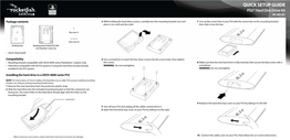 QUICK SETUP GUIDE PS3® Hard Disk Drive Kit RF-HD101