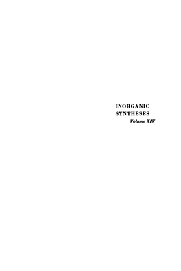 SYNTHESES Volume XIV Editors AARON WOLD JOHN K