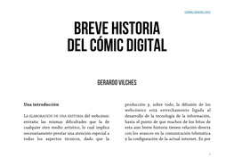 Breve Historia Del Cómic Digital