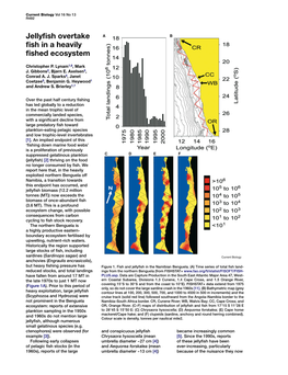 Jellyfish Overtake Fish in a Heavily Fished Ecosystem