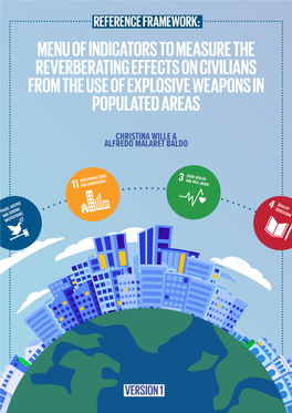 Menu of Indicators to Measure the Reverberating Effects on Civilians from the Use of Explosive Weapons in Populated Areas