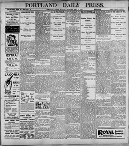 Portland Daily Press: May1, 1899
