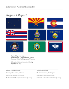 Region 1 Report