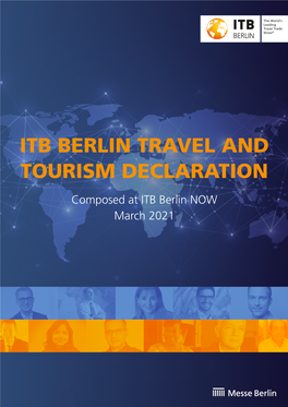 Itb Berlin Travel and Tourism Declaration
