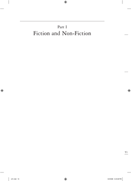 Fiction and Non-Fiction