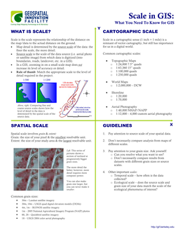 Scale in GIS: What You Need to Know for GIS