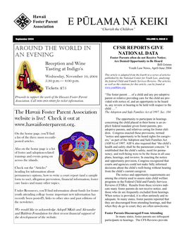 HFPA Newsletter 2004 September