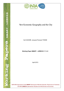 New Economic Geography and the City