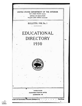 Educational Directory 1°30