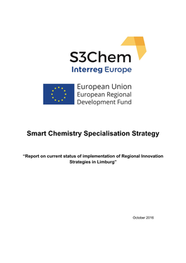 Smart Chemistry Specialisation Strategy
