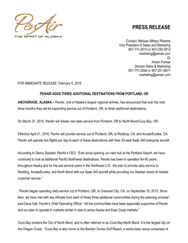 Press Release