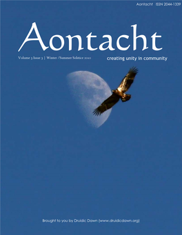 Aontacht Volume 3 Issue