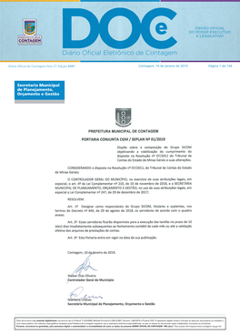 Secretaria Municipal De Planejamento, Orçamento E Gestão