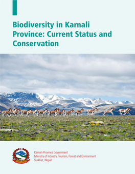 Biodiversity in Karnali Province: Current Status and Conservation