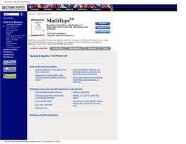 Design Science: Mathtype - Equation Editor