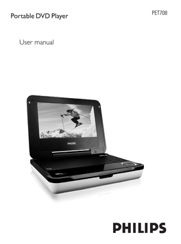 Portable DVD Player User Manual