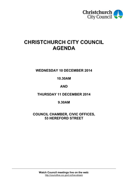 Council 11 December 2014