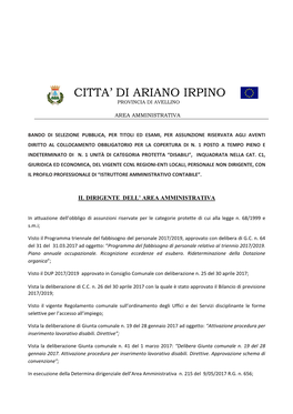 Citta' Di Ariano Irpino