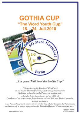 GOTHIA CUP “The Word Youth Cup” 18