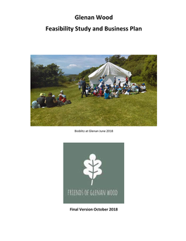 Glenan Wood Feasibility Study and Business Plan