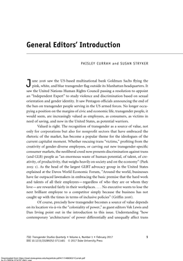 General Editors' Introduction