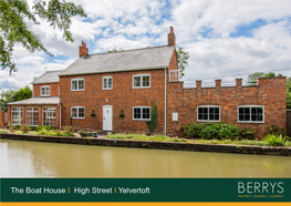 The Boat House I High Street I Yelvertoft