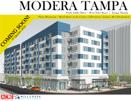 Prime Restaurant + Retail Space in the Center of Downtown Tampa's