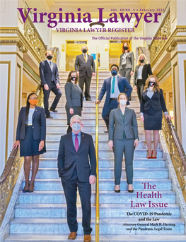 VIRGINIA LAWYER REGISTER the Official Publication of the Virginia State Bar